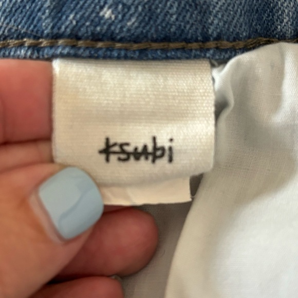 Ksubi Van Winkle Nowhere Punk in Blue Denim Jeans - Picture 6 of 9